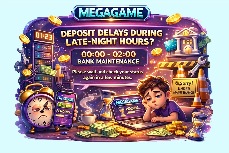 ฝากเงิน MEGAGAME แล้วยอดไม่เข้า แนะนำวิธีตรวจสอบเบื้องต้น