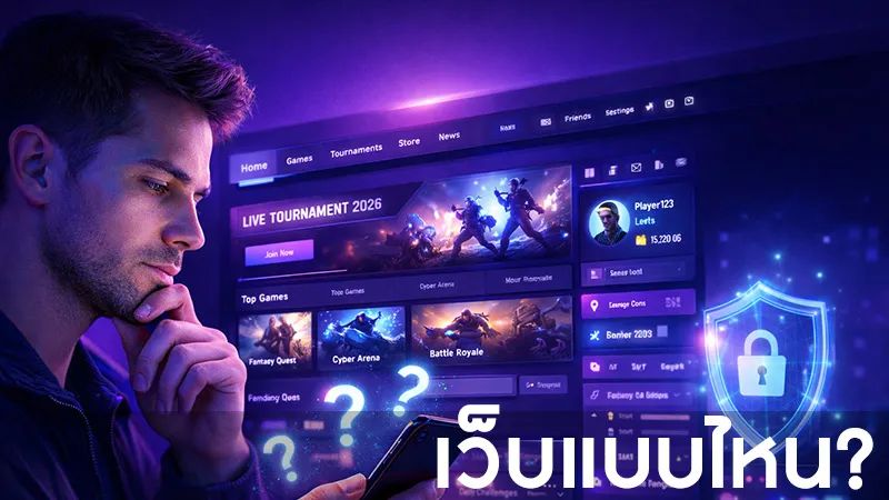 ลักษณะการให้บริการของเว็บไซต์