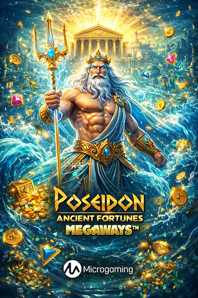 เกมสล็อต Ancient Fortunes Poseidon จาก Microgaming