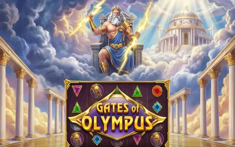 เกมสล็อต Gates of Olympus ธีมเทพเจ้ากรีกพร้อมฟีเจอร์ตัวคูณรางวัล