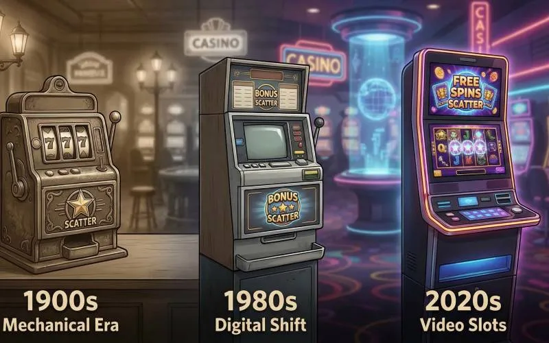 วิวัฒนาการของสัญลักษณ์โบนัสในเกมสล็อตตั้งแต่ยุคสล็อตแมชชีนจนถึงสล็อตออนไลน์