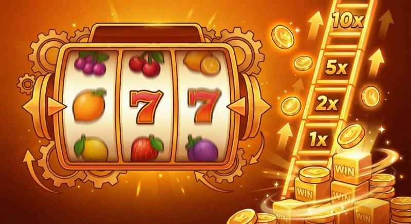 ภาพตัวคูณที่เพิ่มขึ้นต่อเนื่องตามการเล่น