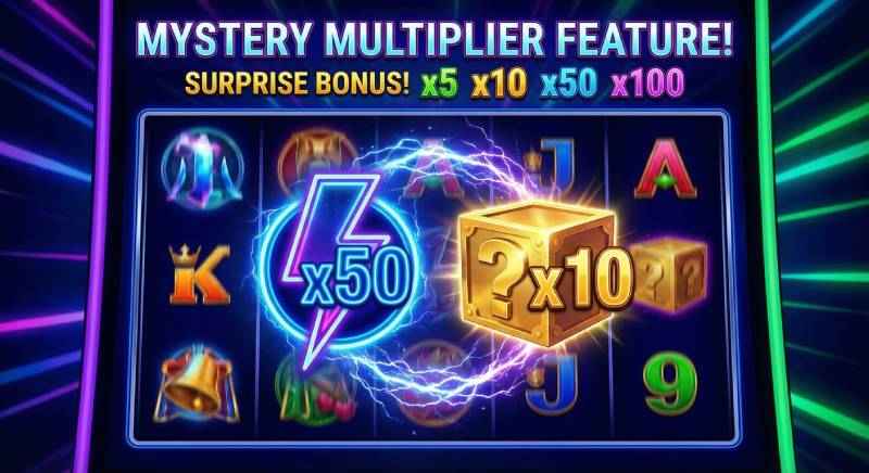 ภาพตัวคูณแบบสุ่มที่เกิดขึ้นระหว่างการเล่น