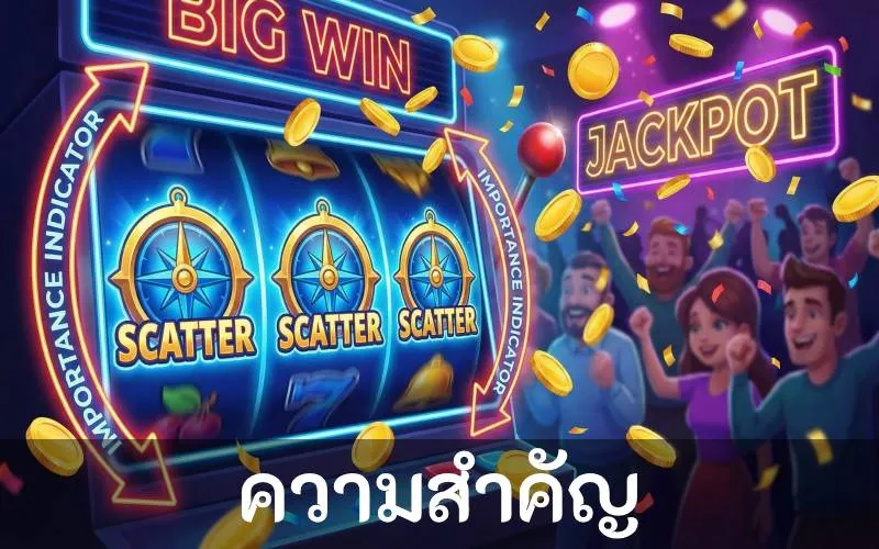 ตัวอย่างสัญลักษณ์โบนัสในเกมสล็อตที่ช่วยเปิดโหมดฟรีสปินและรางวัลพิเศษ