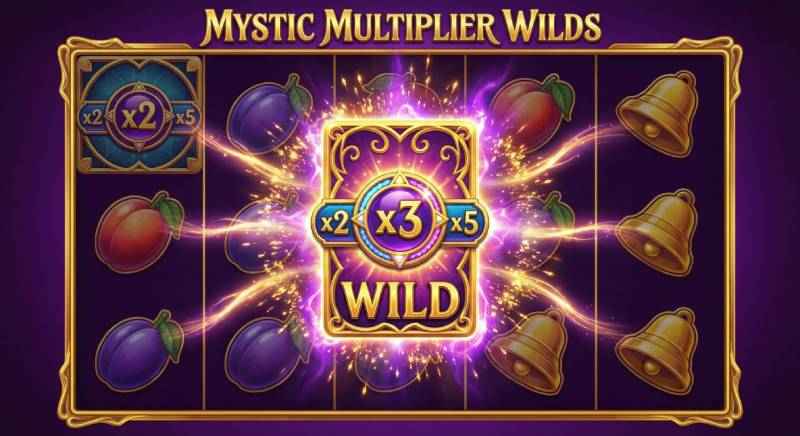 สัญลักษณ์ Wild ที่มาพร้อมตัวคูณเพิ่มรางวัล